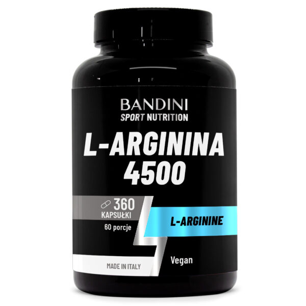 L-Arginina 4500 mg – 360 Kapsułek