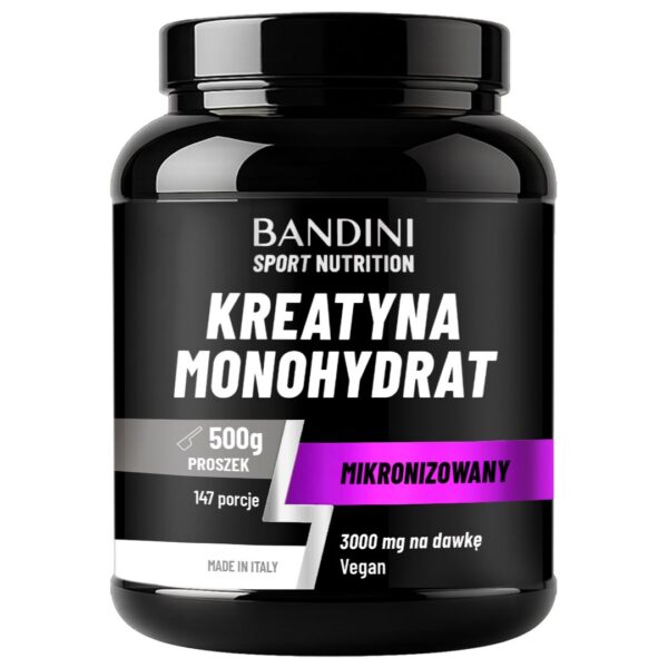 Monohydrat kreatyny – proszek 500 g