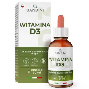 Suplement z Witaminą D3 w kroplach 30 ml