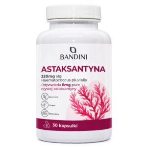 Astaksantyna 320mg 8 mg 30 kapsułek BANDINI main