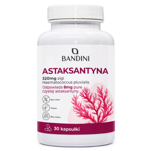 Astaksantyna 320mg (8 mg) – 30 kapsułek