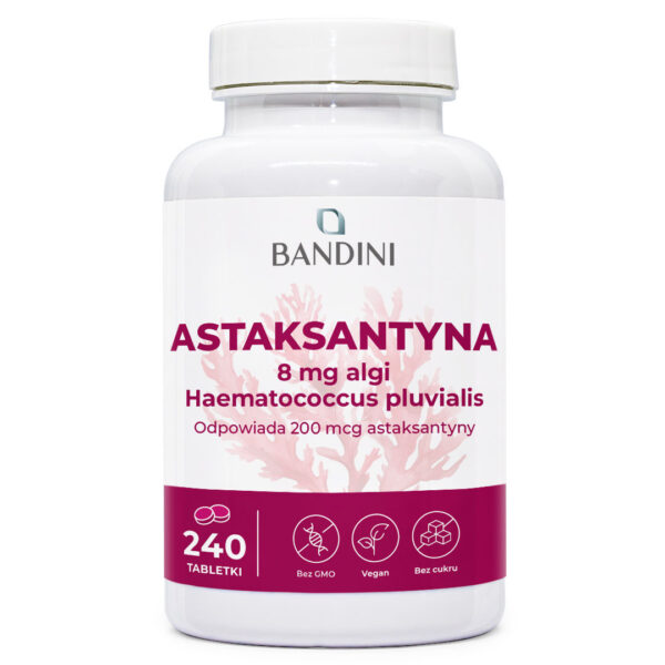 Astaksantyna 8 mg – 240 tabletek