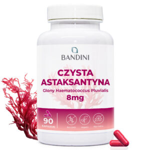Astaksantyna 8mg 90 kapsułek BANDINI main