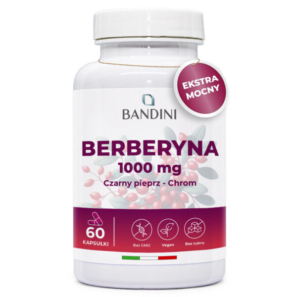 Berberyna – 60 kapsułek