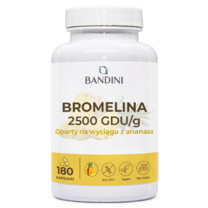 Bromelaina 180 kapsuek BANDINI main