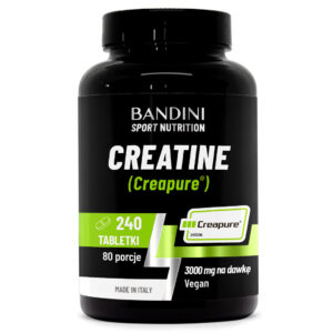 Creapure Kreatyna 240 tabletek BANDINI main