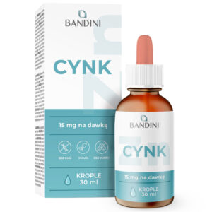 Cynk w kroplach 30 ml BANDINI main