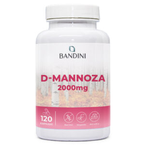 D Mannoza 120 kapsułek BANDINI main