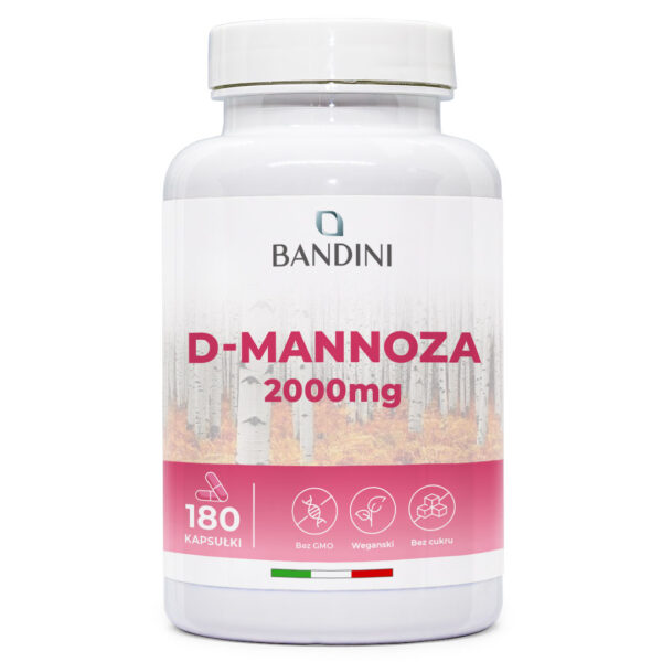 D-mannoza 180 kapsułek