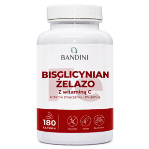 Dwuglicynian żelaza 180 kapsułek BANDINI main