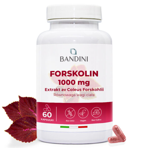 Forskolin – 60 kapsułek