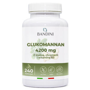 Glukomannan 240 kapsułek BANDINI main