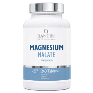 Jabłczan magnezu 240 tabletek BANDINI main