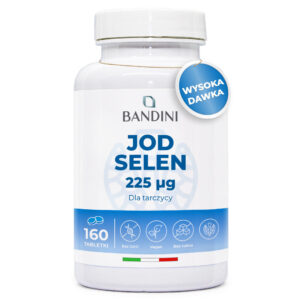 Jod Selen 225mcg 160 tabletek BANDINI main