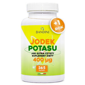Jodek potasu 400 mcg 365 tabletek BANDINI main