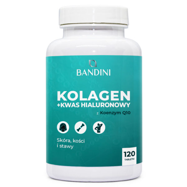 Kolagen i kwas hialuronowy – 120 tabletek