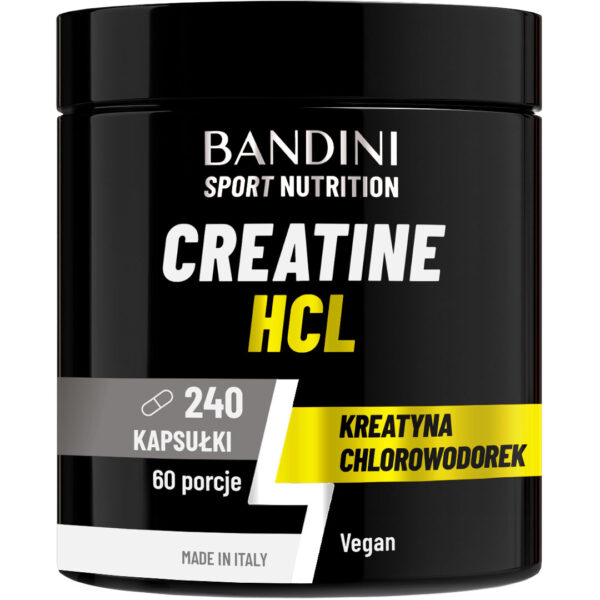 Kreatyna HCl – 240 kapsułek