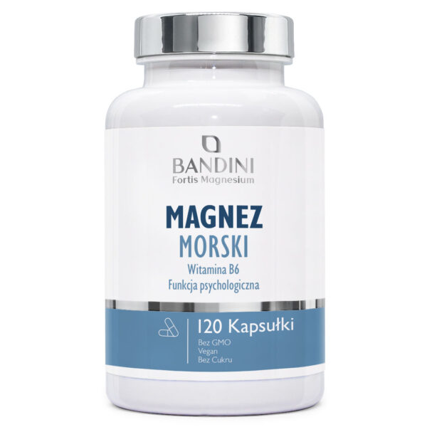 Magnez Morski – 120 kapsułek