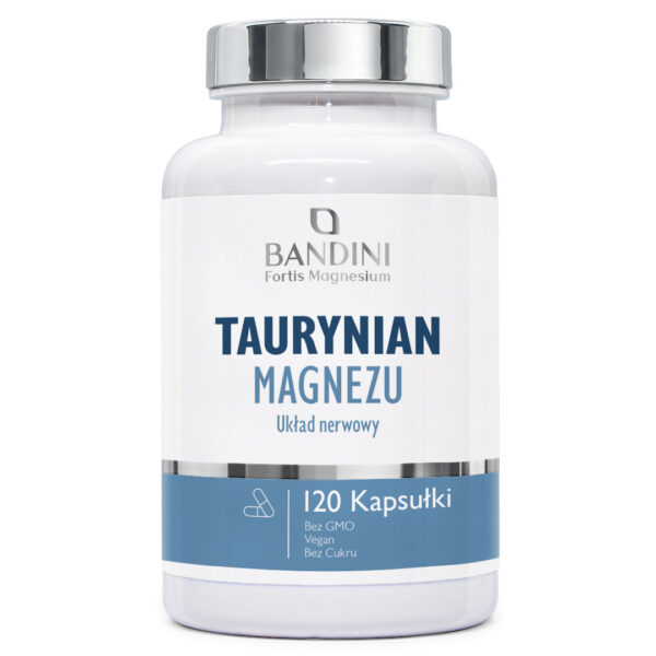 Magnez taurynowy – 120 kapsułek