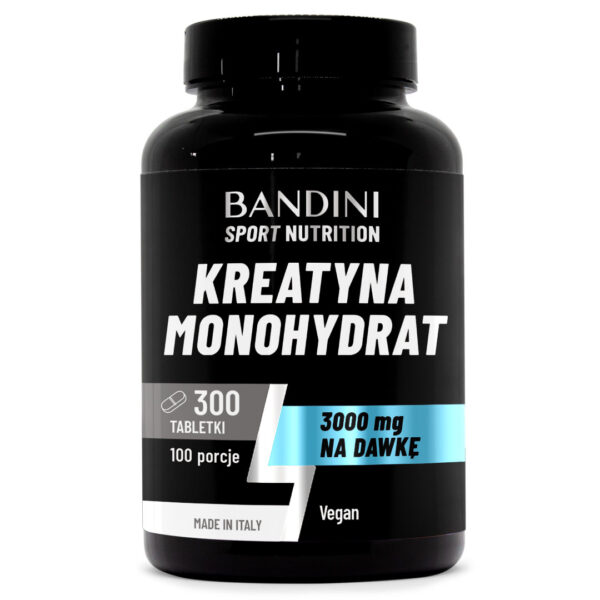 Monohydrat kreatyny – 300 tabletek