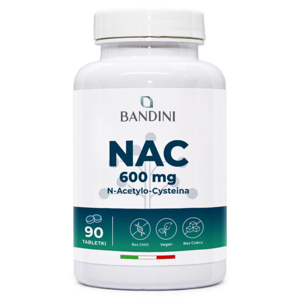 Nac N-Acetyl Cysteine – 90 tabletek