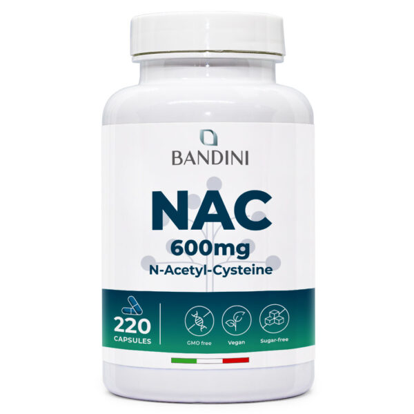 NAC N-Acetylo-Cysteina 600mg – 220 kapsułek
