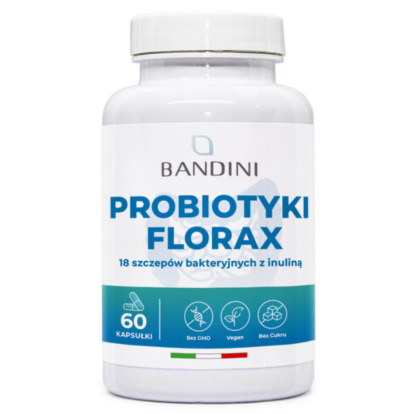 Probiotyk FLORAX – 60 kapsułek