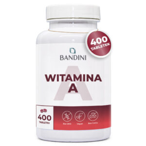 Witamina A 4000 j m 400 tabletek BANDINI main