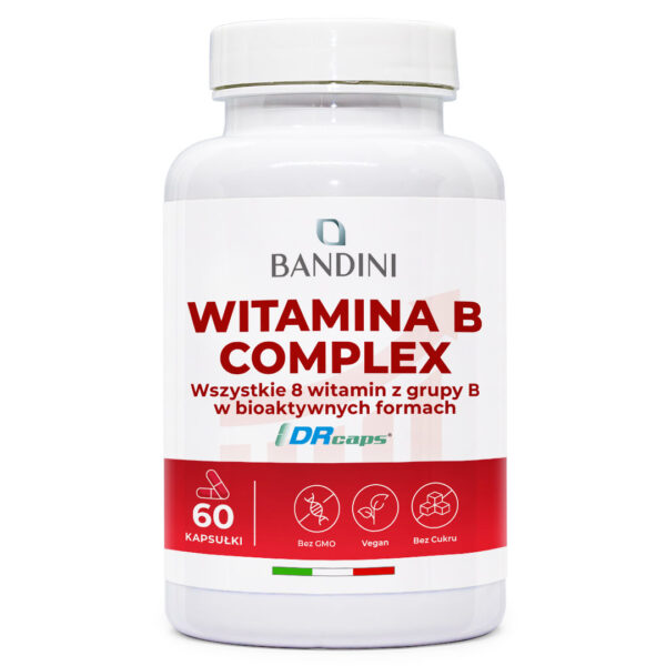 Witamina B Complex – 60 kapsłuek
