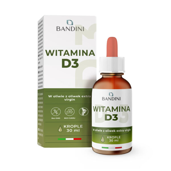 Witamina D3 krople – 30 ml
