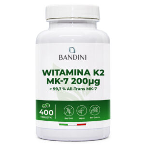 Witamina K2 MK7 400 tabletek BANDINI main